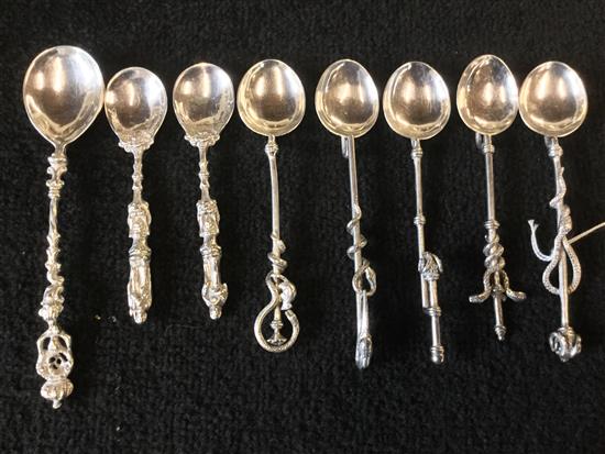 8 continental spoons